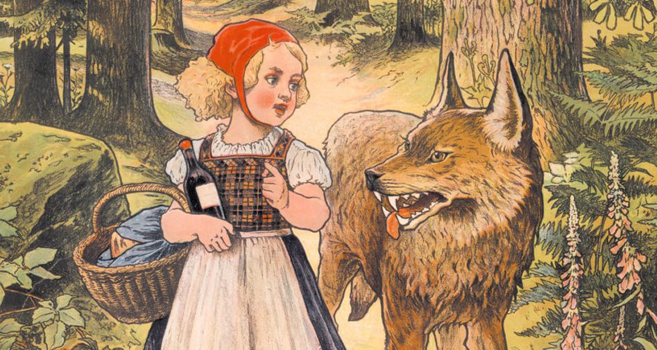 Little Red Riding Hood Fairy Tale original Story By The Brothers Grimm